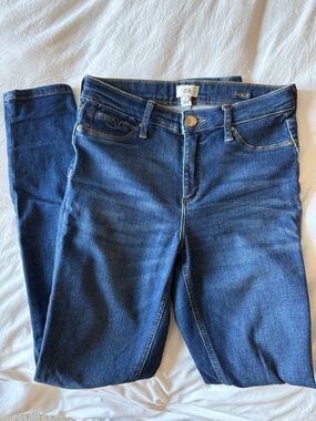 River Island Dark Blue Skinny Jeans